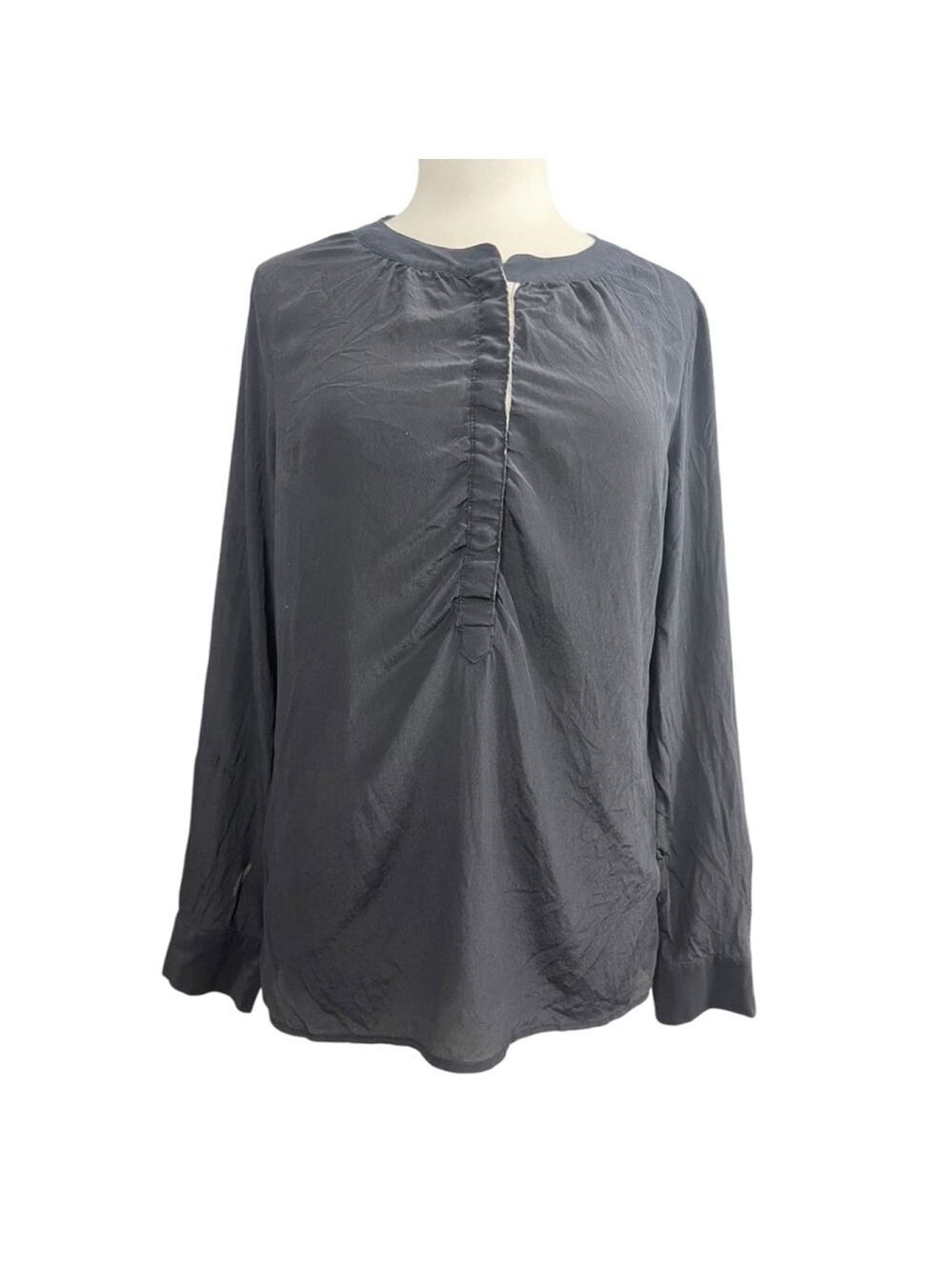 Women's‎ Silk Banana Republic Black Blouse Size M